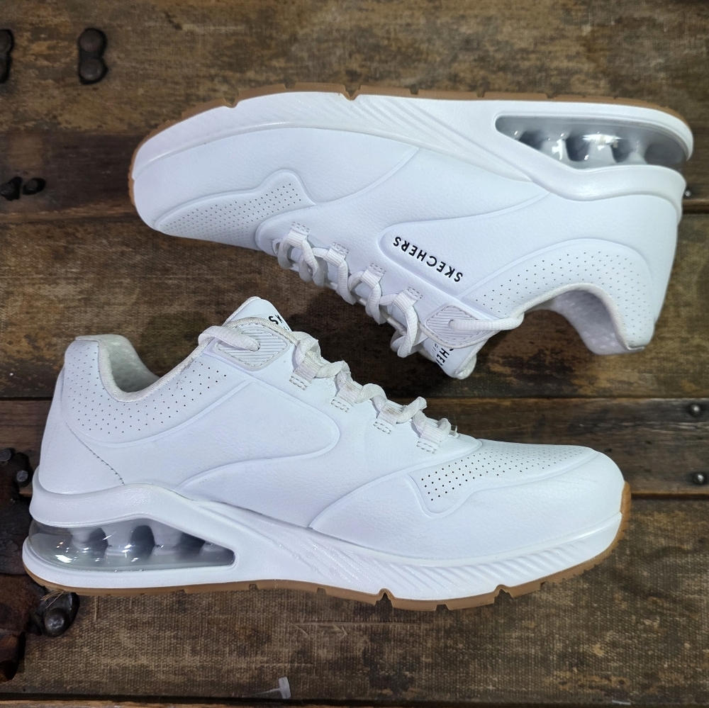 Skechers Street Uno 2-Air Around You Memory Foam Platform Wedge Sneakers. 9.5 - Picture 4 of 11